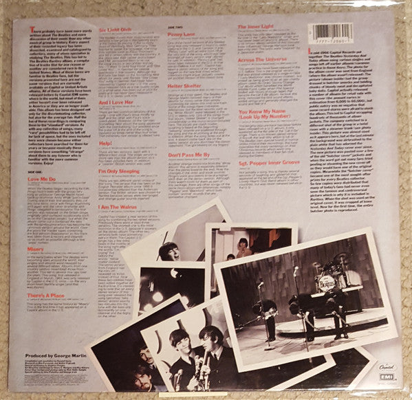 Release: Rarities-Vinyl-US-1985-SHAL-12060-10696849