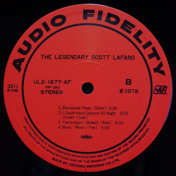 The Legendary Scott LaFaro