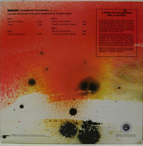 Release: Symphonie Fantastique-Vinyl-US-1982-RR-11-14689448