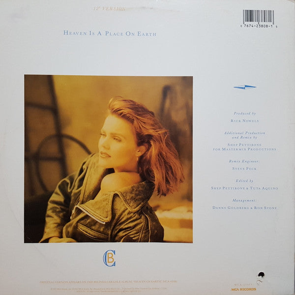 Release: Heaven Is A Place On Earth-Vinyl-US-1987-MCA-23808-27647448