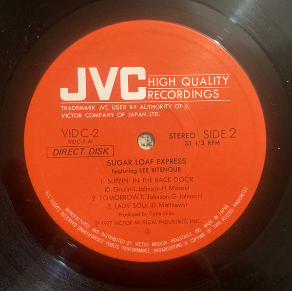 Sugar Loaf Express Featuring Lee Ritenour