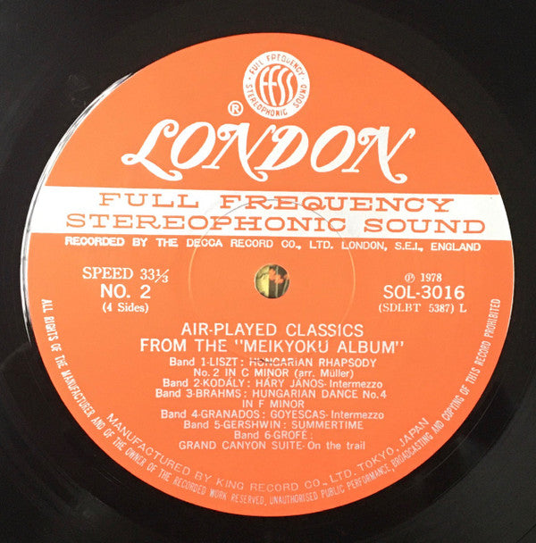 Air-Played Classics From The "Meikyoku Album"