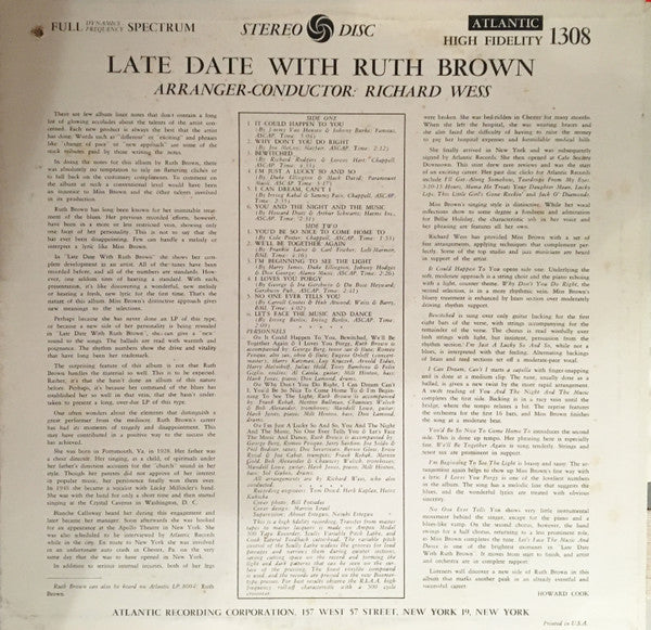 Late Date With Ruth Brown