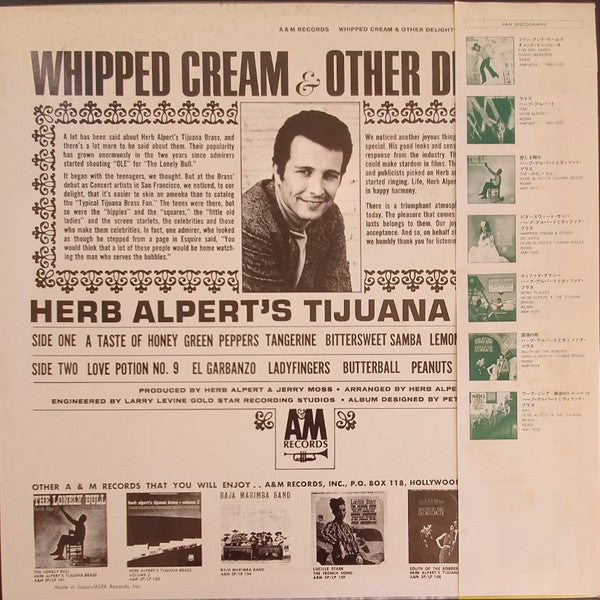 Release: Whipped Cream & Other Delights-Vinyl-Japan-1979-AMP-7072-15395347