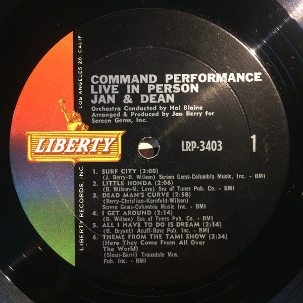 Release: Command Performance-Vinyl-US-1965-LRP-3403, LRP 3403-17720953