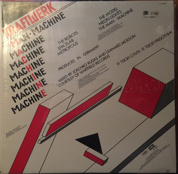 Release: Die Mensch·Maschine-Vinyl-US-1993-S11-56854, SN-16302-10022826