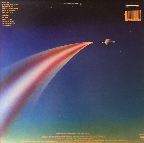 Release: Escape-Vinyl-US-1981-TC 37408-12746618