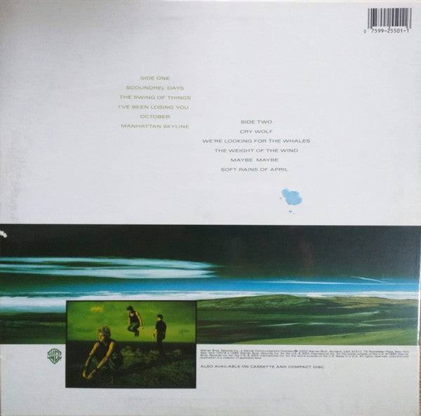 Release: Scoundrel Days-Vinyl-US-1986-9 25501-1, 1-25501-12846705