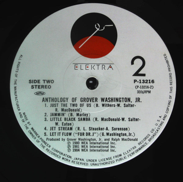 Anthology Of Grover Washington Jr.