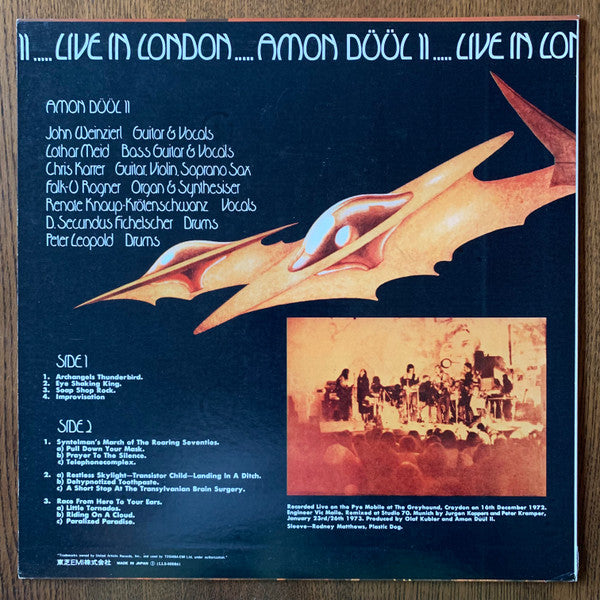 Master Release: Live In London by Amon Düül II