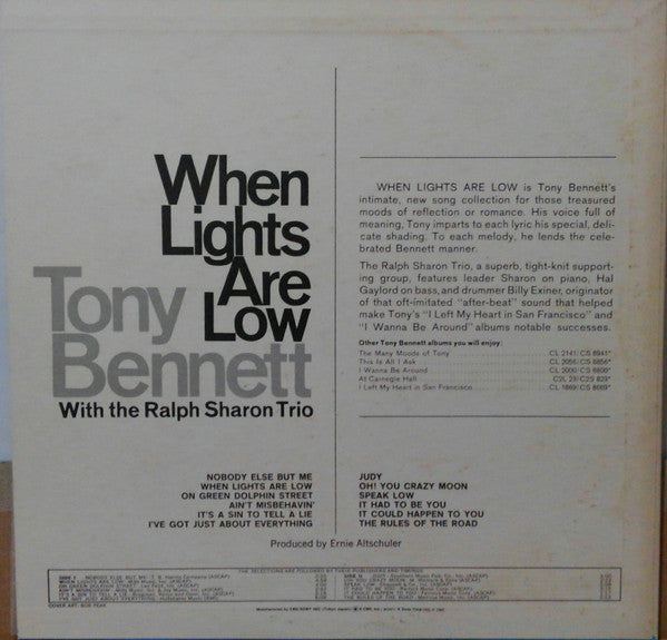 When Lights Are Low