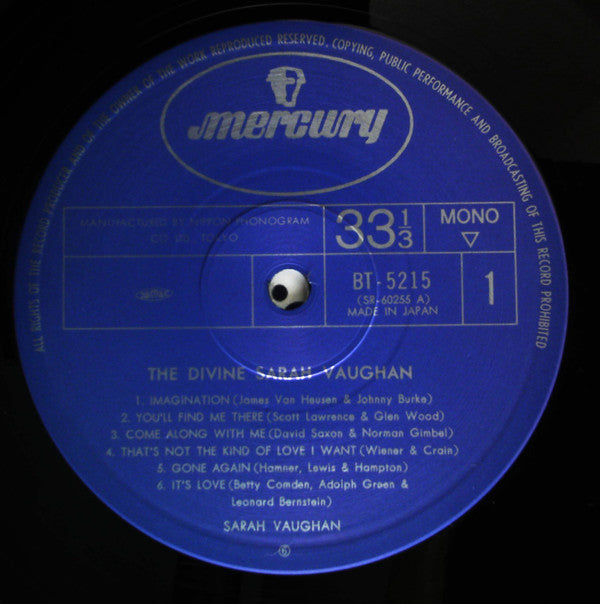 The Divine Sarah Vaughan