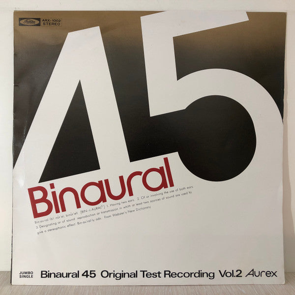 Binaural 45 Original Test Recording Vol.2