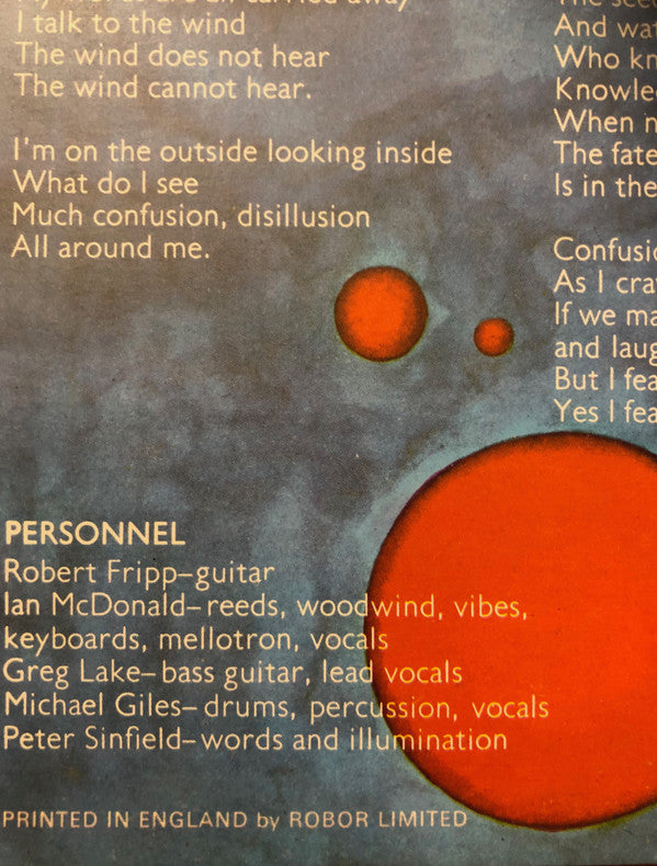 In The Court Of The Crimson King (An Observation By King Crimson)