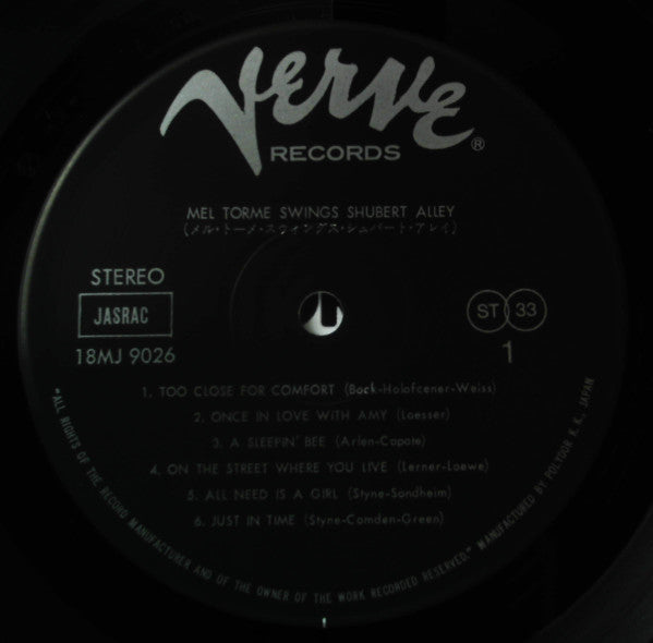 Swings Shubert Alley