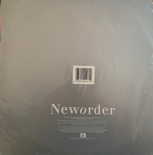 Master Release: Fine Time by New Order