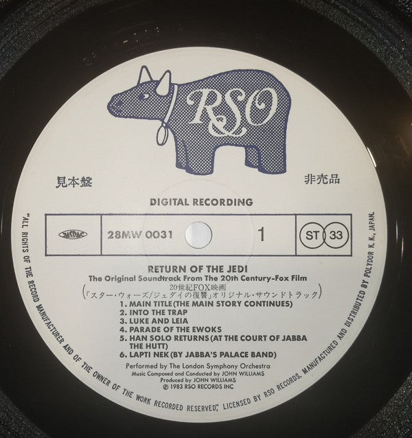 Star Wars : Return Of The Jedi (The Original Motion Picture Soundtrack)