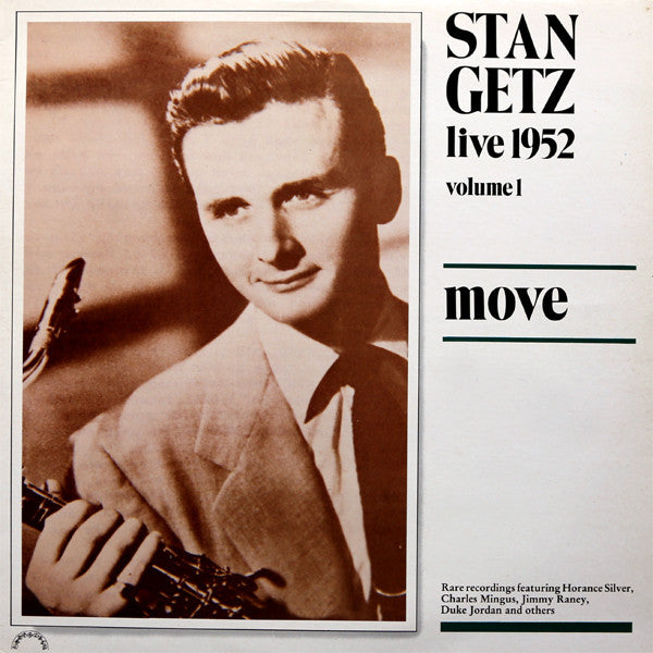Master Release: Live 1952, Volume 1: Move by Stan Getz