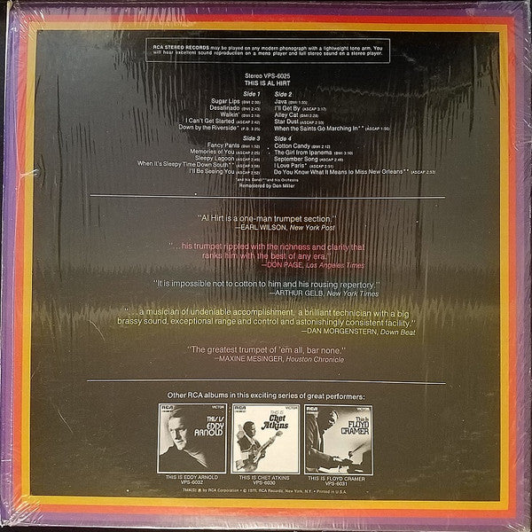 Release: This Is Al Hirt-Vinyl-US-None-VPS-6025, VPS-6025-1, ZPRS-5948-10669372