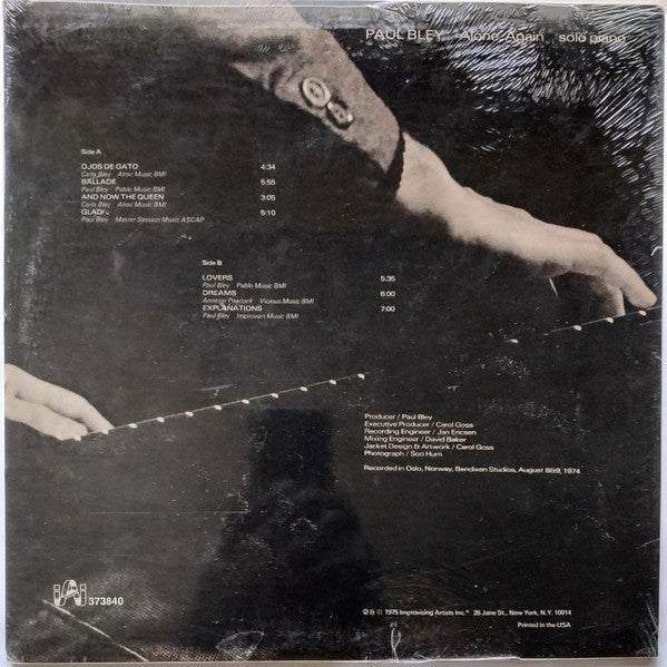 Release: Alone, Again-Vinyl-US-1975-IAI 373840-30889293