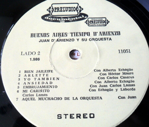Buenos Aires Tiempo D'arienzo