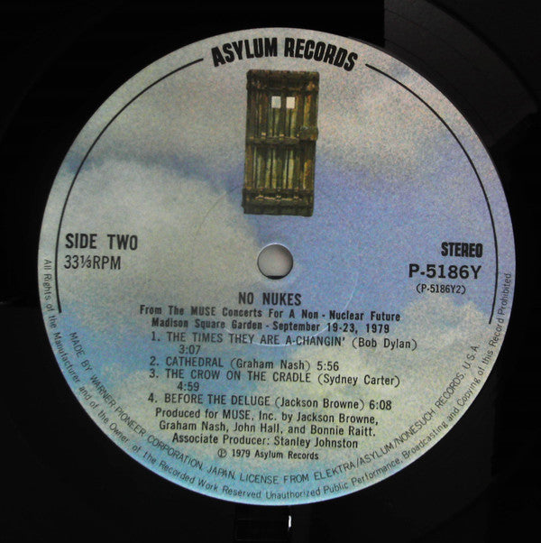 No Nukes - From The Muse Concerts For A Non-Nuclear Future - Madison Square Garden - September 19-23, 1979