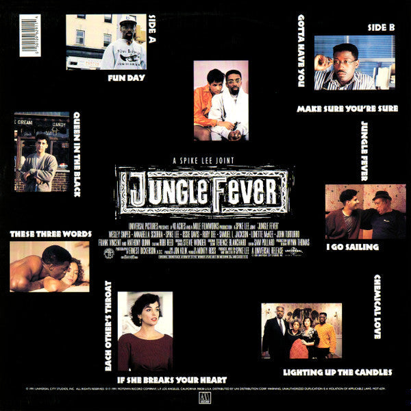 Release: (Music From The Movie) Jungle Fever-Vinyl-US-1991-MOT-6291-13958693