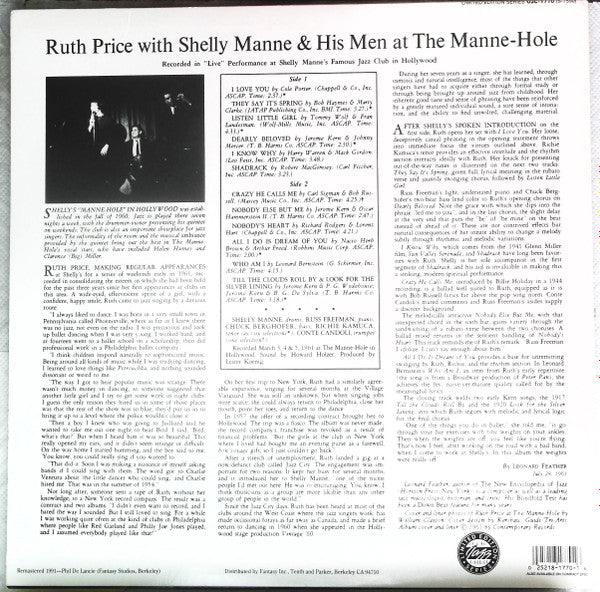 Release: At The Manne Hole-Vinyl-US-1991-OJC-1770, S-7590-18004969