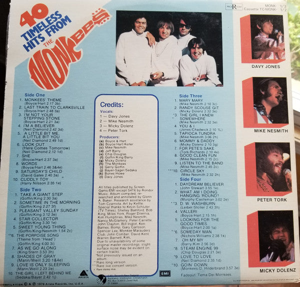 Master Release: Monkeemania by The Monkees