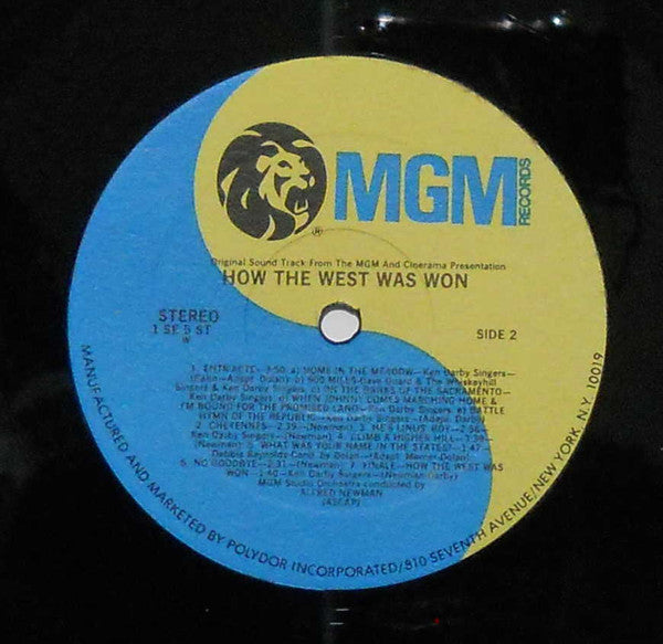 How The West Was Won, Original Soundtrack