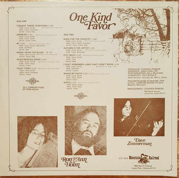 One Kind Favor