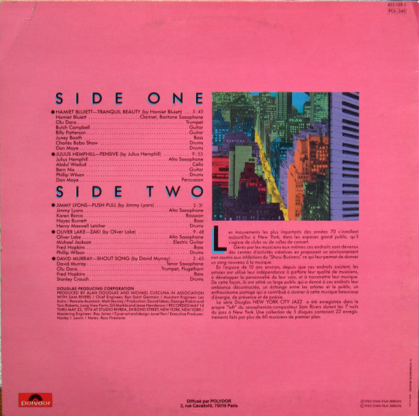 Release: Wildflowers 4 (The New York Loft Jazz Sessions)-Vinyl-France-1983-815109-1-11412987