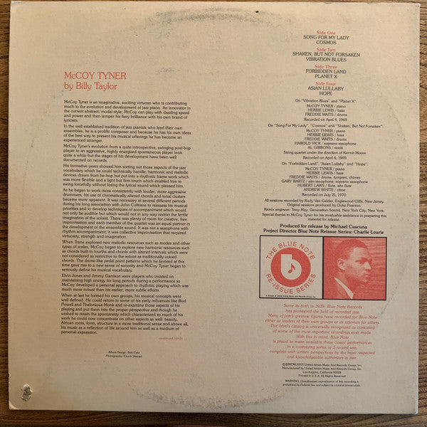 Master Release: Unknown Release by McCoy Tyner