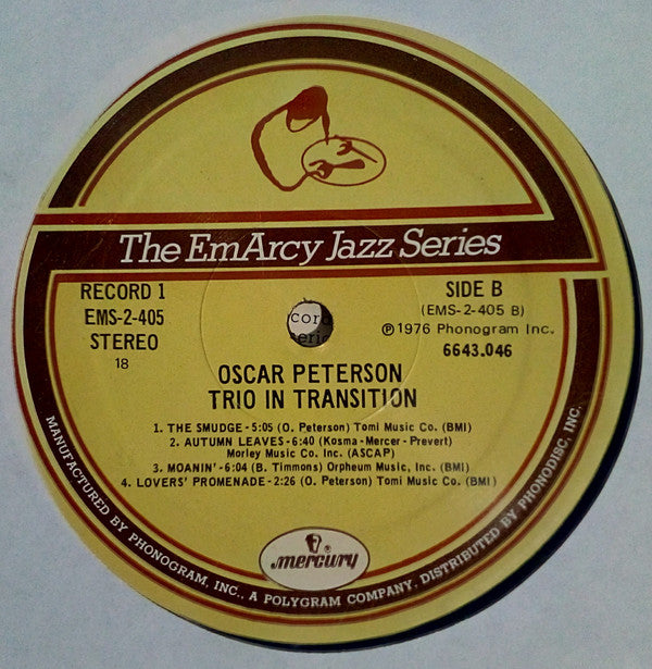 Trio In Transition