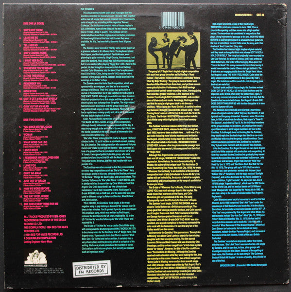 Release: The Zombies-Vinyl-UK-None-SEE 30-13539483