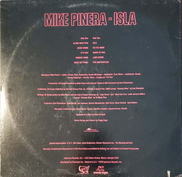Master Release: Isla by Mike Pinera