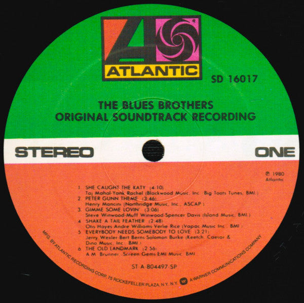 The Blues Brothers (Original Soundtrack Recording)