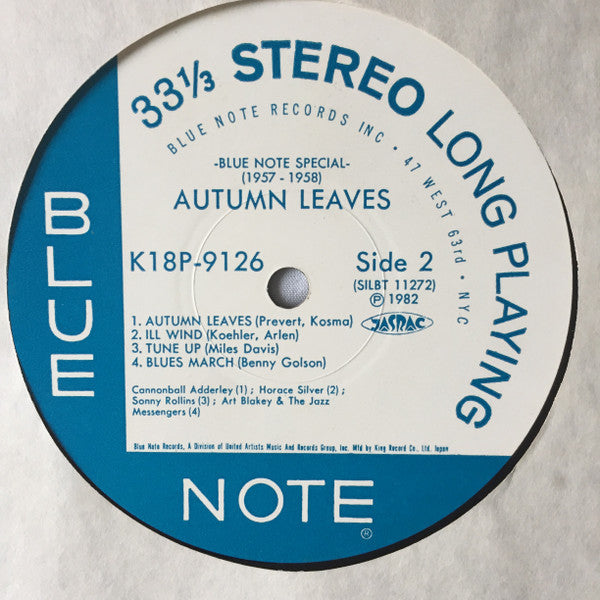 Autumn Leaves - Blue Note Special 1957 - 1958