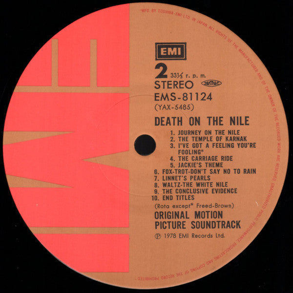 Agatha Christie's Death On The Nile (Original Motion Picture Soundtrack)