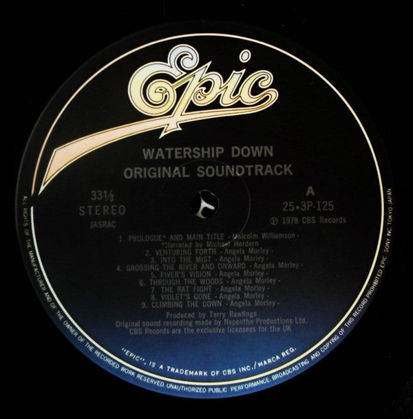 Original Soundtrack Watership Down