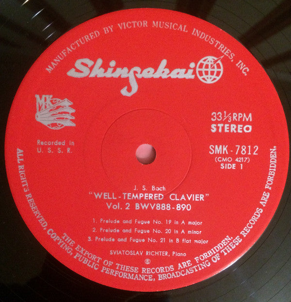 Well-Tempered Clavier Vol.2