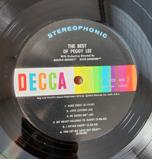 The Best Of Peggy Lee