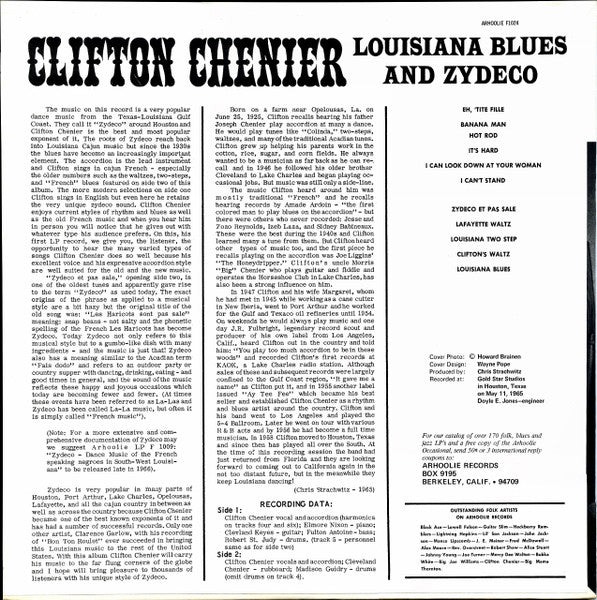 Louisiana Blues And Zydeco