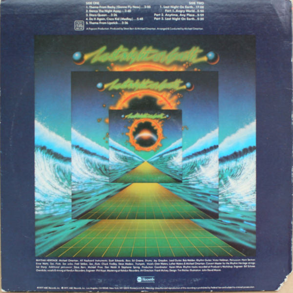 Release: Last Night On Earth-Vinyl-US-1977-AB-987-8715457