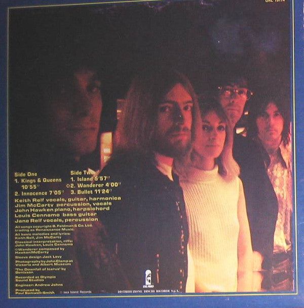 Release: Renaissance-Vinyl-Italy-None-ORL 19114-3486294