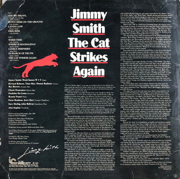 Master Release: The Cat Strikes Again by Jimmy Smith