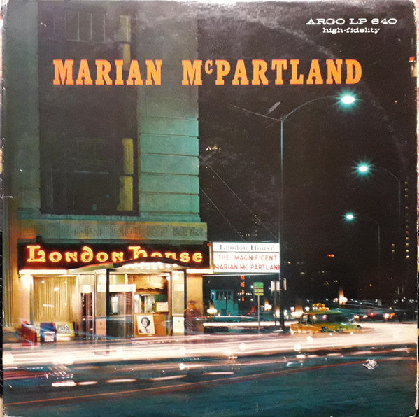 Release: Marian McPartland At The London House-Vinyl-US-1958-LP 640-2132417