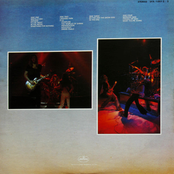 Master Release: All The World's A Stage by Rush