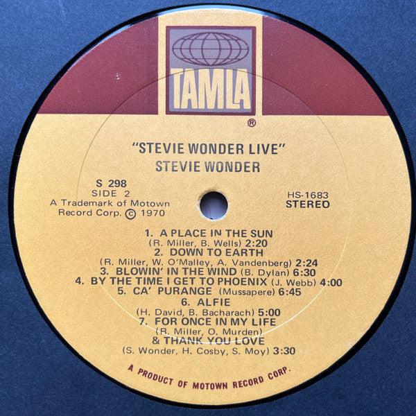 Stevie Wonder Live