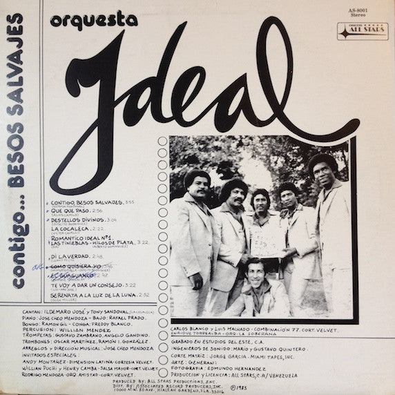 Master Release: Contigo...Besos Salvajes by La Orquesta Ideal
